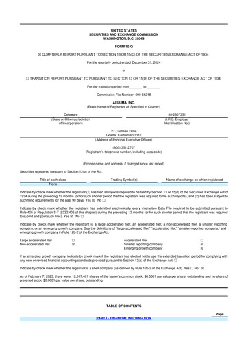 Thumbnail Aeluma 10-Q Quarterly Report FY 