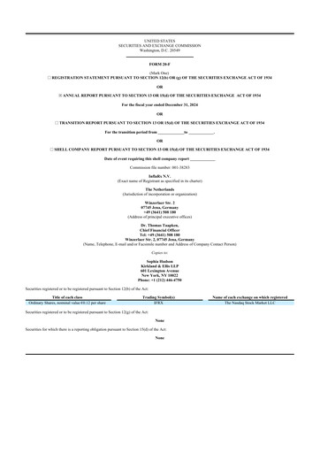 Thumbnail InflaRx
 20-F Annual Report 2024