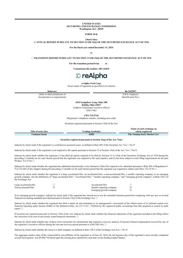 Thumbnail reAlpha Tech 10-K Annual Report 2024