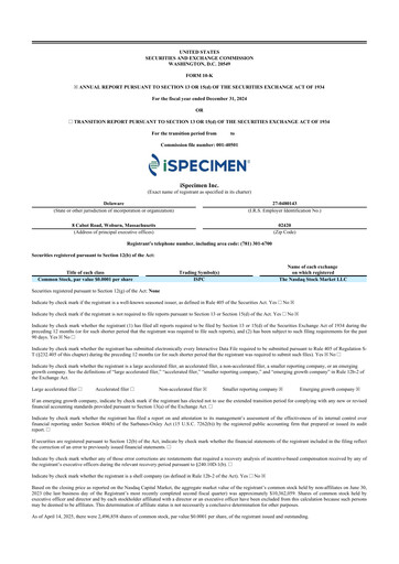 Vorschaubild iSpecimen 10-K Jahresbericht 2024
