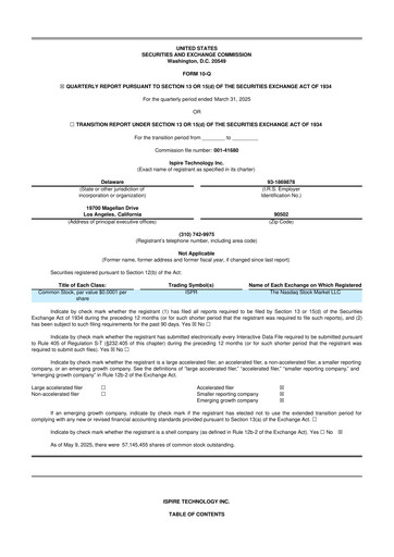 Thumbnail Ispire Technology 10-Q Quarterly Report FY2025 
