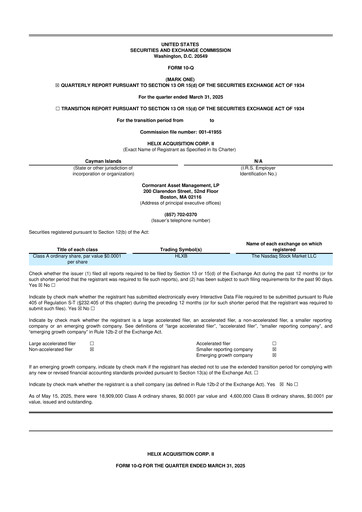 Vorschaubild BridgeBio Oncology Therapeutics 10-Q Quartalsbericht 2025 