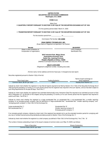 Thumbnail CBAK Energy Technology 10-Q Quarterly Report FY2025 