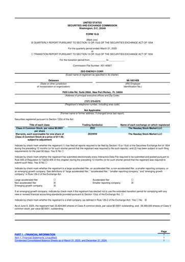 Thumbnail Zeo Energy 10-Q Quarterly Report FY2025 