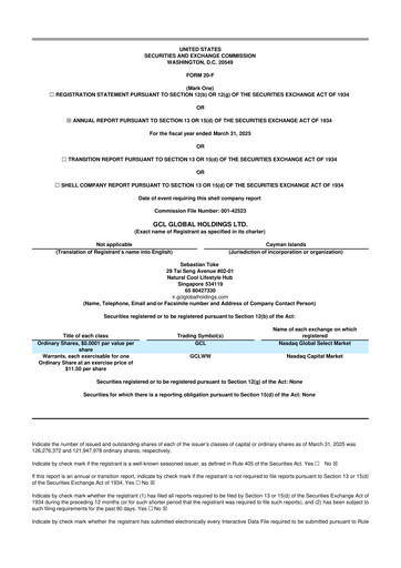 Thumbnail GCL Global Holdings Ltd 20-F Annual Report 2025