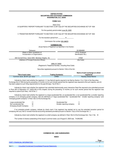 Thumbnail CorMedix 10-Q Quarterly Report FY2025 