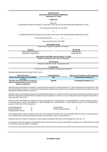 Thumbnail Zeo Energy 10-Q Quarterly Report FY2025 