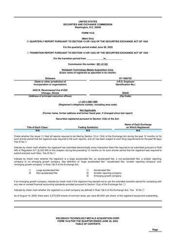 Vorschaubild Evolution Metals & Technologies 10-Q Quartalsbericht 2025 