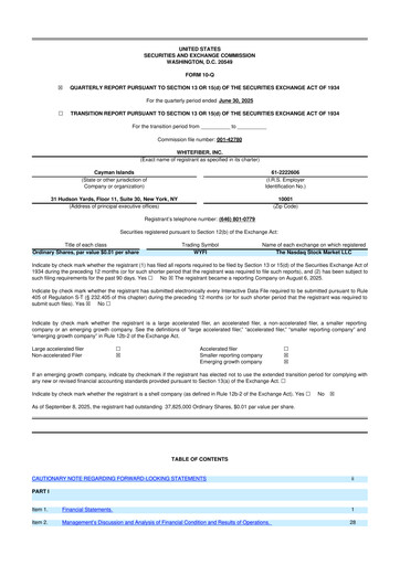 Vorschaubild WhiteFiber 10-Q Quartalsbericht 2025 