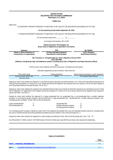 Thumbnail Global Interactive Technologies 10-Q Quarterly Report FY2025 