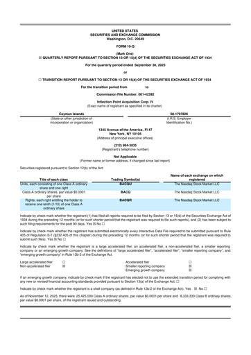 Vorschaubild Merlin, Inc. 10-Q Quartalsbericht  