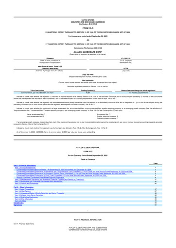 Vorschaubild Avalon GloboCare 10-Q Quartalsbericht 2025 
