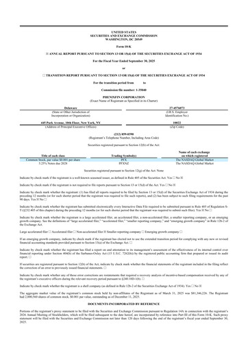 Thumbnail PhenixFIN 10-K Annual Report 2025
