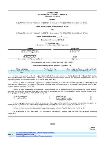 Thumbnail Fly-E Group 10-Q Quarterly Report FY2026 