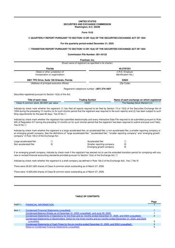 Thumbnail FreeCast, Inc. 10-Q Quarterly Report FY2026-03-30 