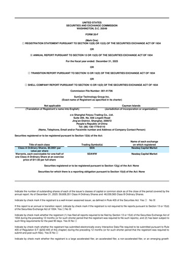 Thumbnail SunCar Technology Group 20-F Annual Report 