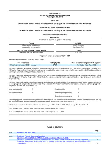 Thumbnail FreeCast, Inc. 10-Q Quarterly Report FY2026 Q3