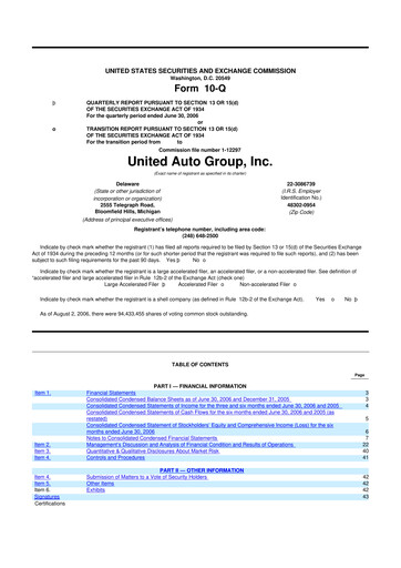 Thumbnail Penske Automotive Group 10-Q Quarterly Report FY 
