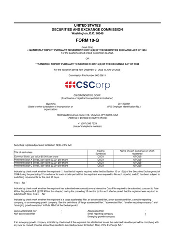 Thumbnail CS Diagnostics 10-Q Quarterly Report FY2025 