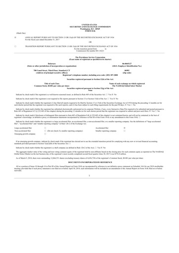 Thumbnail ModivCare 10-K Annual Report 2017