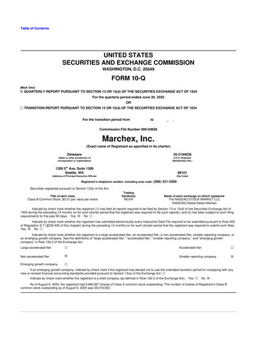 Thumbnail Marchex 10-Q Quarterly Report FY 