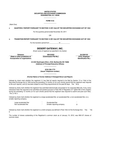 Vorschaubild Travere Therapeutics 10-Q Quartalsbericht 2012 
