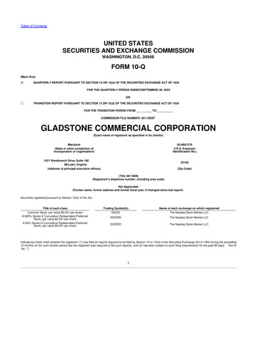 Thumbnail Gladstone Commercial 10-Q Quarterly Report FY2023 