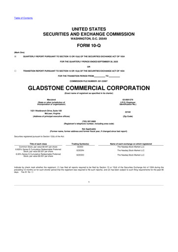 Thumbnail Gladstone Commercial 10-Q Quarterly Report FY2025 