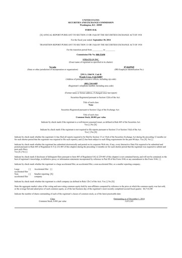 Thumbnail CleanSpark 10-K Annual Report 2014