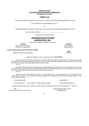 Thumbnail Duos Technologies Group 10-Q Quarterly Report FY2011 