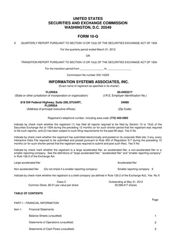 Thumbnail Duos Technologies Group 10-Q Quarterly Report FY2012 