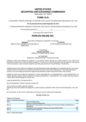 Thumbnail MariMed 10-Q Quarterly Report FY2012 