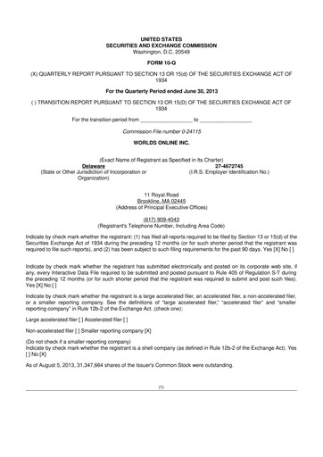 Thumbnail MariMed 10-Q Quarterly Report FY2013 