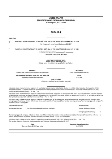 Thumbnail Immunic 10-Q Quarterly Report FY2017 