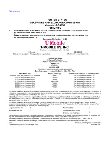 Thumbnail T-Mobile US 10-Q Quarterly Report FY2025 