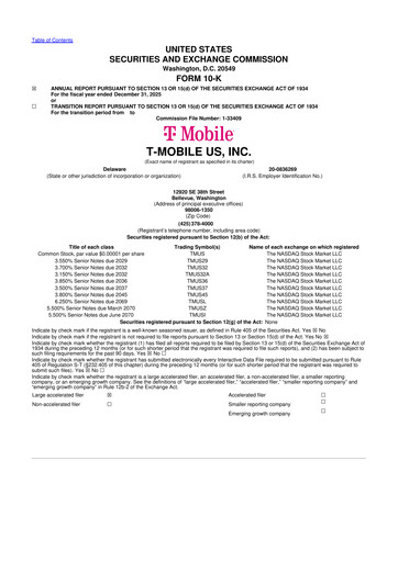 Thumbnail T-Mobile US 10-K Annual Report 2025