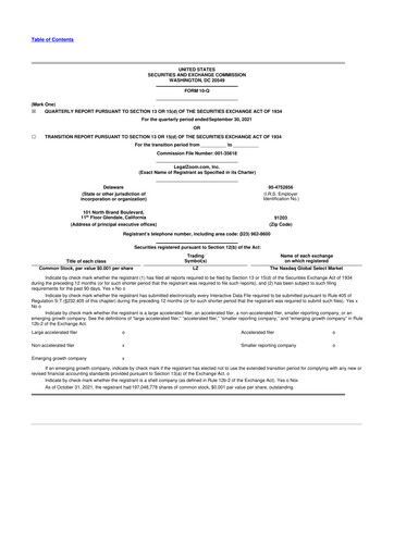 Thumbnail LegalZoom 10-Q Quarterly Report FY2021 