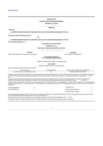 Thumbnail LegalZoom 10-Q Quarterly Report FY2023 
