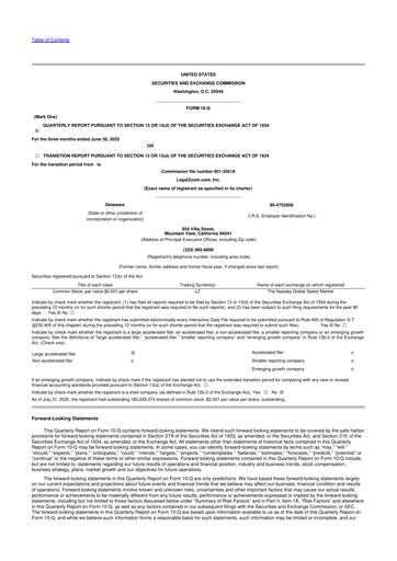 Thumbnail LegalZoom 10-Q Quarterly Report FY2025 
