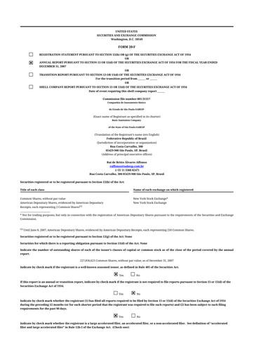 Thumbnail Sabesp 20-F Annual Report 