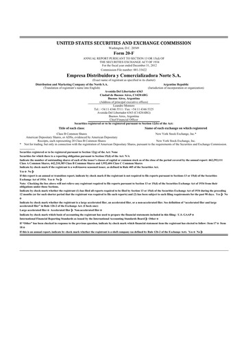 Vorschaubild edenor 20-F Jahresbericht 