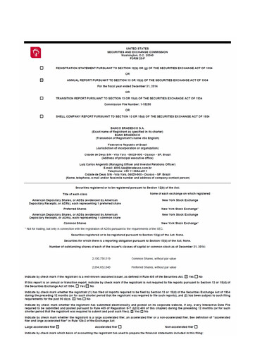 Thumbnail Banco Bradesco 20-F Annual Report 