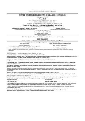 Vorschaubild edenor 20-F Jahresbericht 