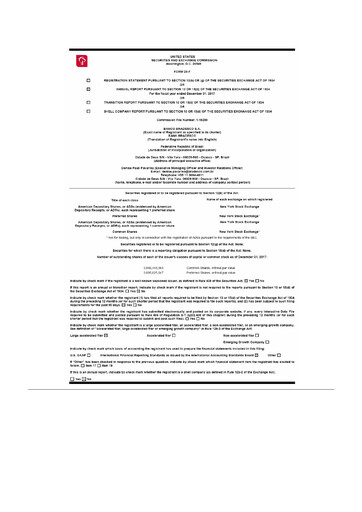 Thumbnail Banco Bradesco 20-F Annual Report 2017