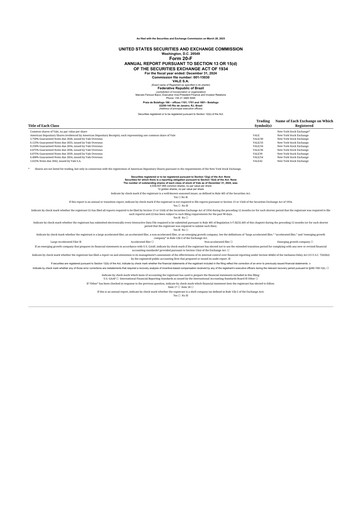 Thumbnail Vale 20-F Annual Report 2024