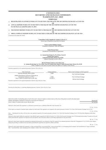 Thumbnail Volaris
 20-F Annual Report 2024