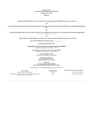 Thumbnail Sabesp 20-F Annual Report 2024