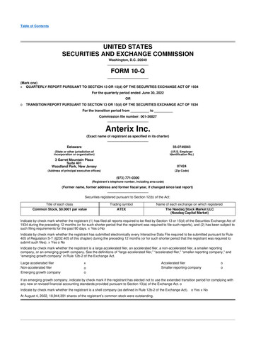 Thumbnail Anterix 10-Q Quarterly Report FY2023 
