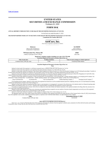 Thumbnail AtriCure 10-K Annual Report 