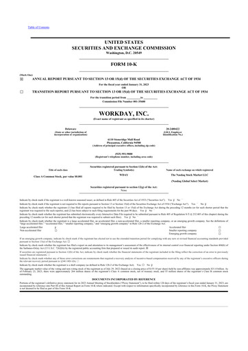 Thumbnail Workday 10-K Annual Report 2023